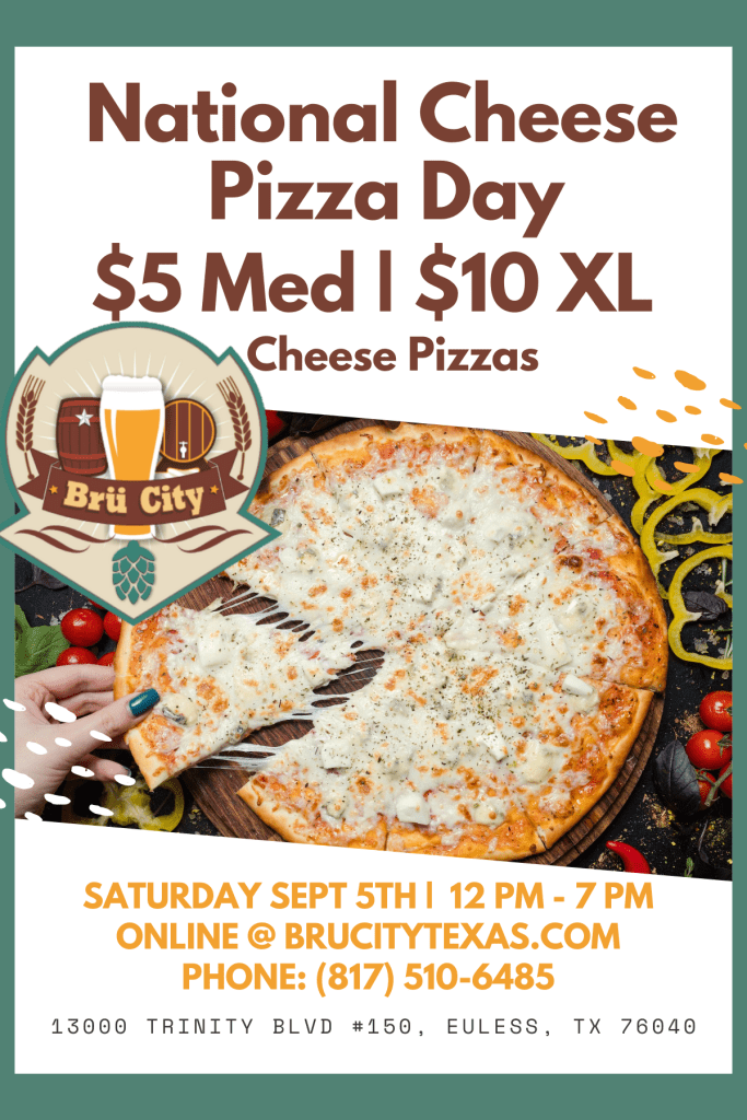 CHEESE PIZZA DAY SPECIALS